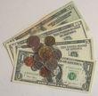 pile of money & change