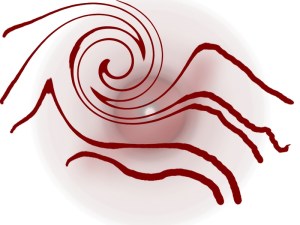 Red mood image art by LnCreations