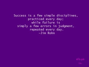 Sucess is-JimRohn-hashtag-purple-quote
